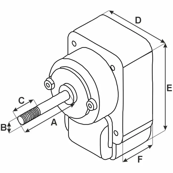 MOTOR VENTILADOR DESHUMIDIFICADOR 774600913-01R - Imagen 2