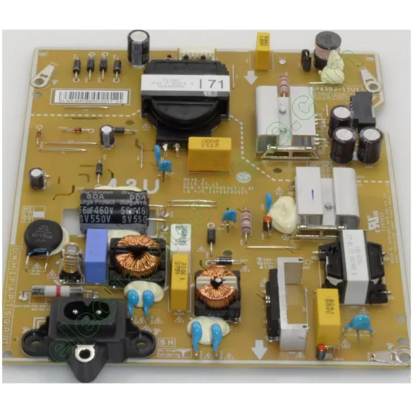 FUENTE ALIMENTACION TV LG 43UK6400 EAY64529501 LGP43DJ-17U1 EAX67209001