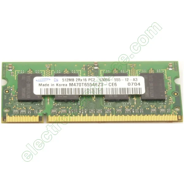 MEMORIA RAM ORDENADOR PORTATIL 512 MB DDR2 667 MHZ