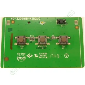 BOTONERA RECEPTOR INFRARROJOS TV TCL U55P6046